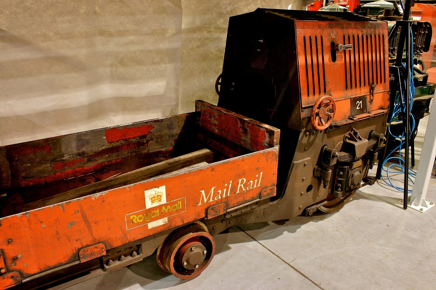 BLW Post Office (London) Railway (Mail Rail) Car (1)