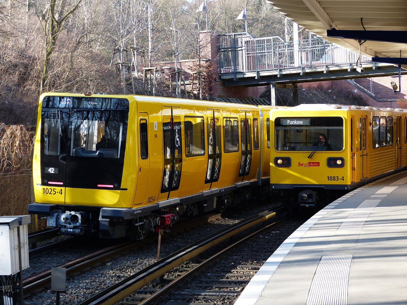 Berlin U Bahn IK at Olympia Stadion (4)