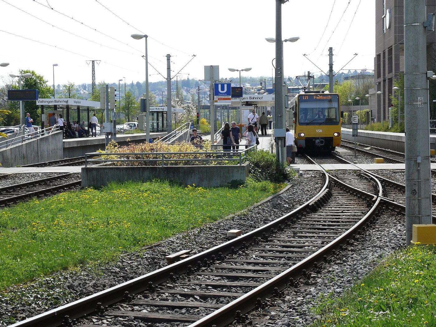 Stadtbahnhaltestelle Vaihingen Bahnhof