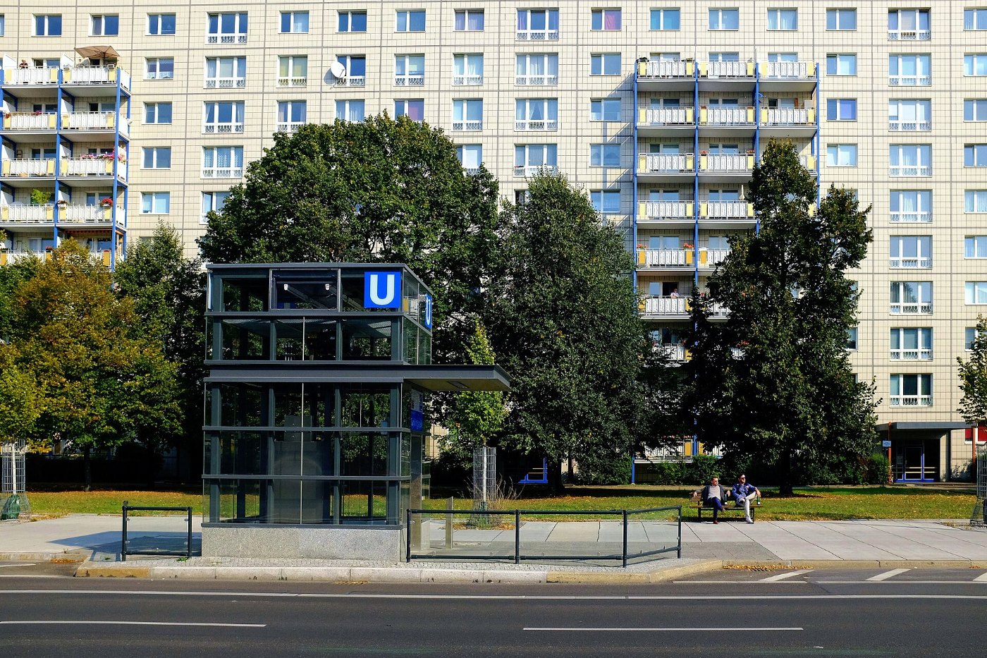 Aufzug zum U Bahnhof Schillingstraße