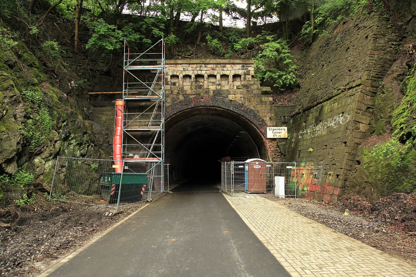 Wuppertal Nordbahntrasse Engelnberg Tunnel 08 ies