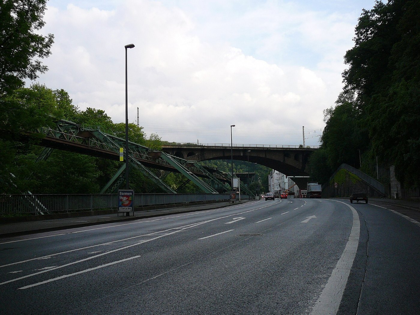 Wuppertal Sonnborner Eisenbahnbrücke 0001
