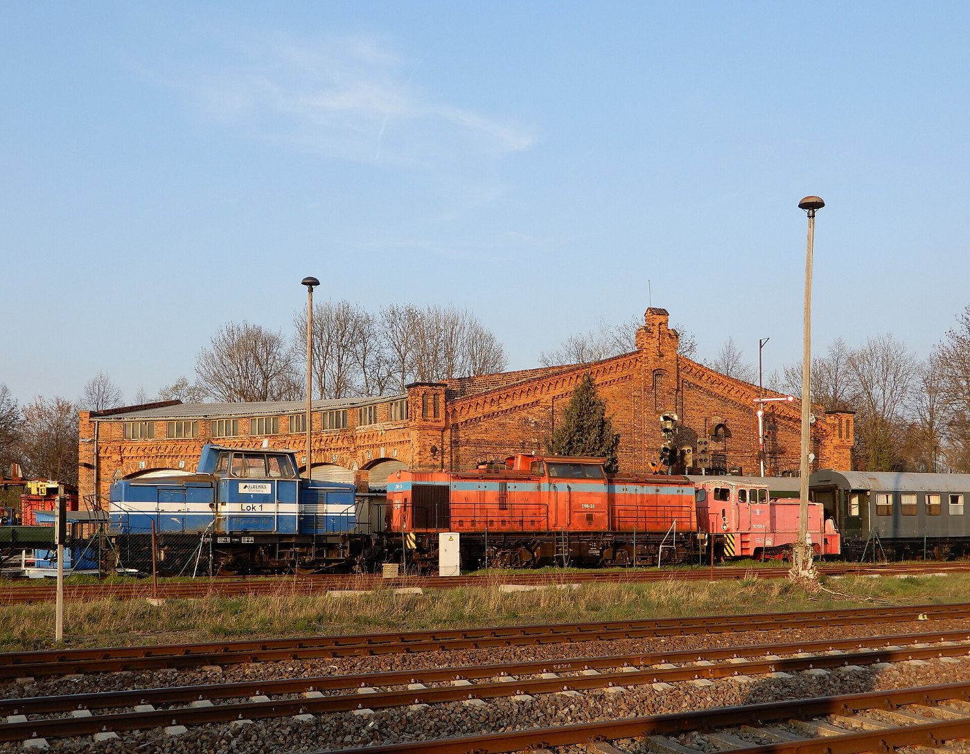 Aschersleben Magdeburger Chaussee Bahnbetriebswerk 03
