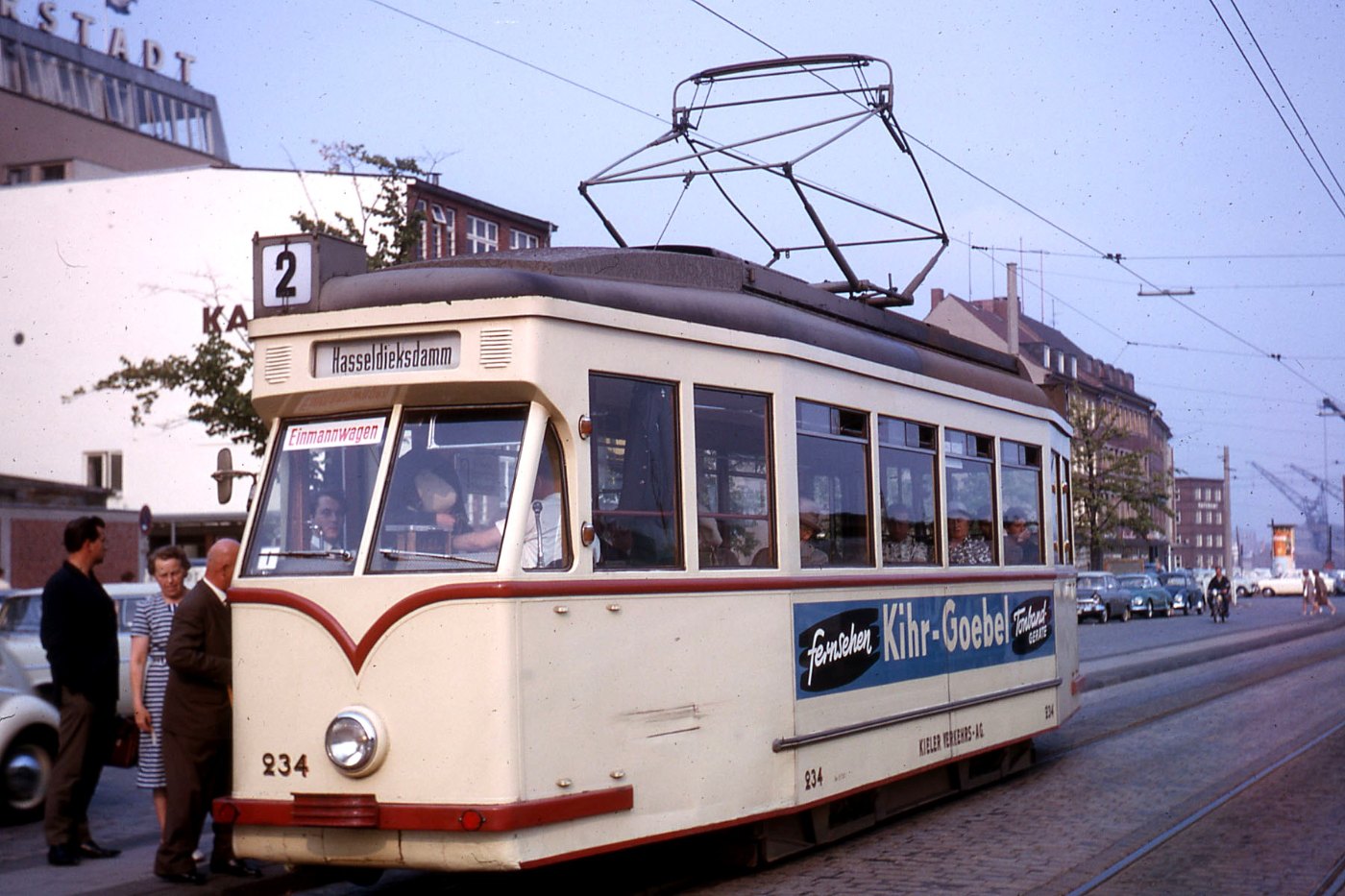 JHM 1964 0451 Kiel, tramway