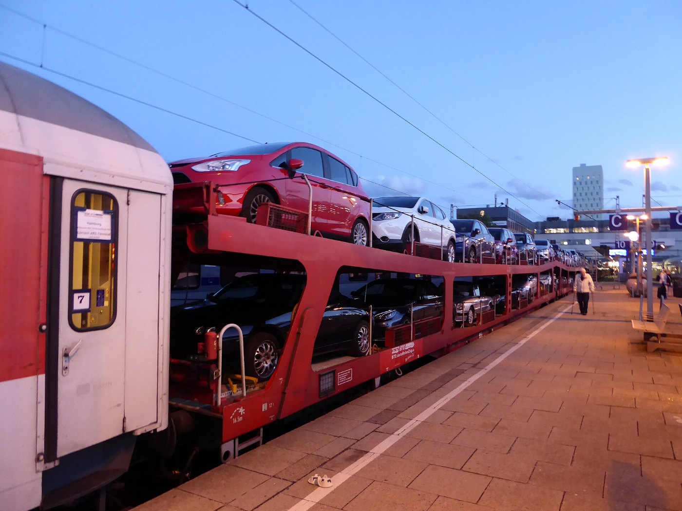 BTE Autoreisezug at Hamburg Altona 03