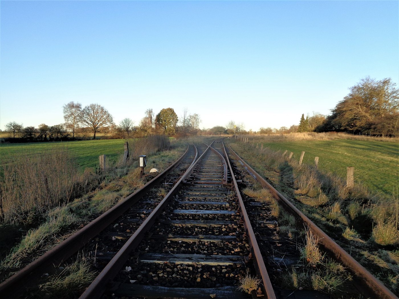 Gleisbauarbeiten in Probsteierhagen