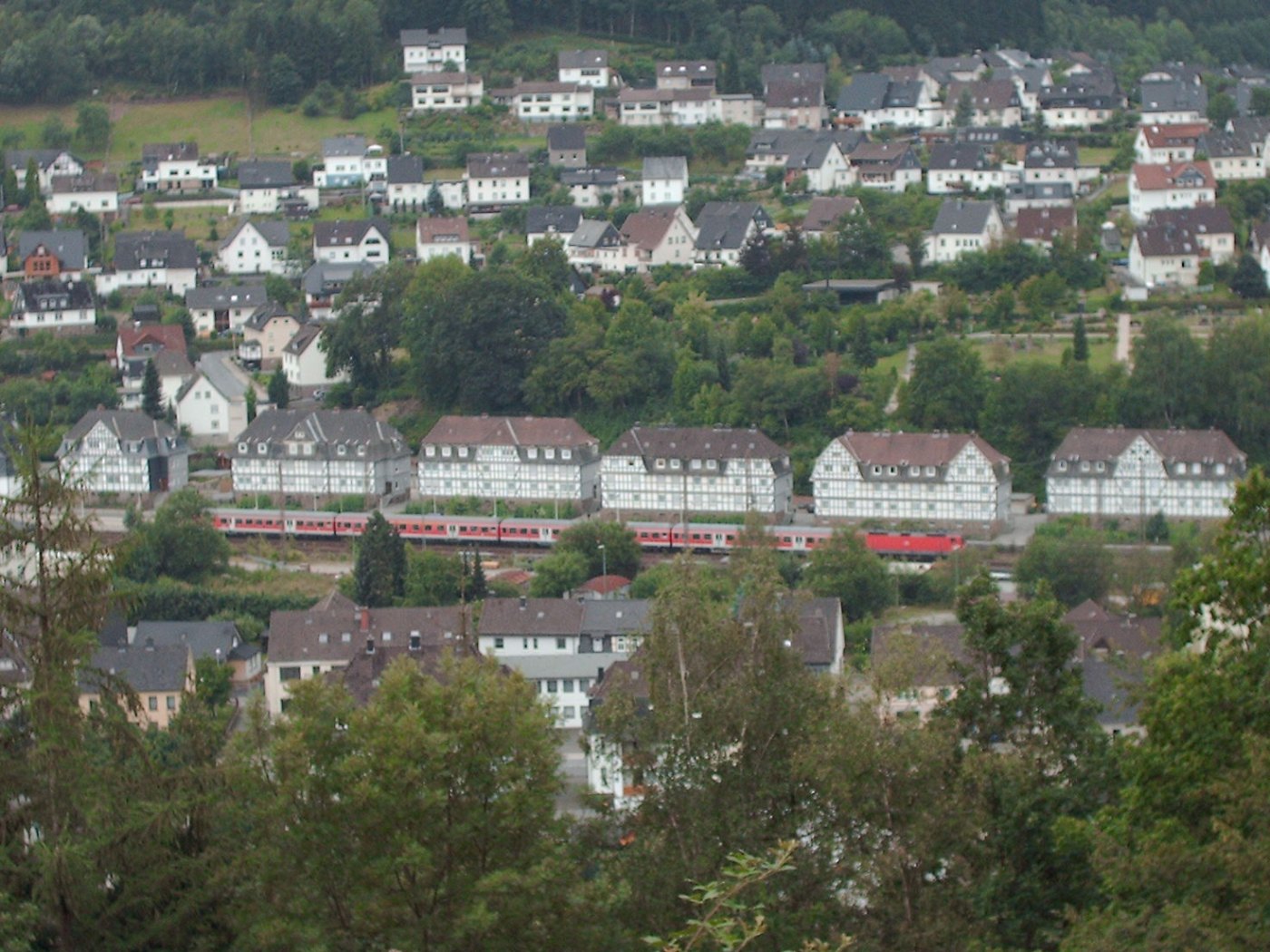 Ruhr Sieg Bahn in Meggen