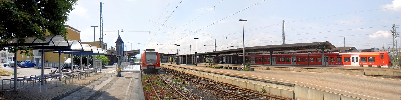 Homburg Hbf Panorama