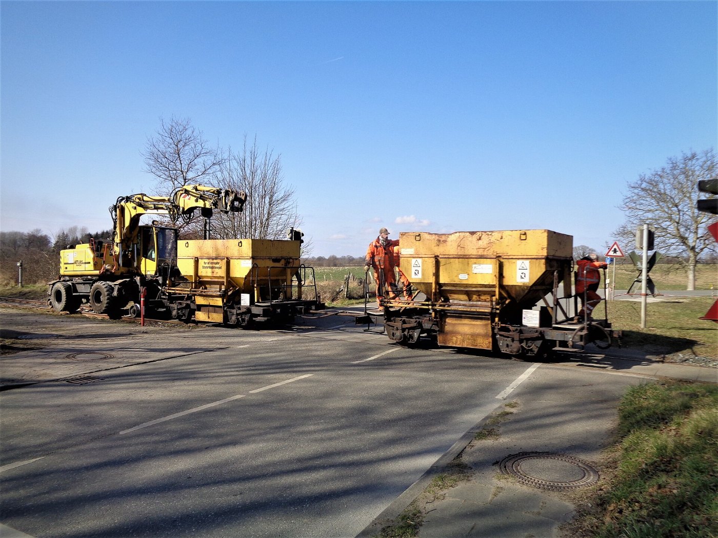 Bauzug in Probsteierhagen