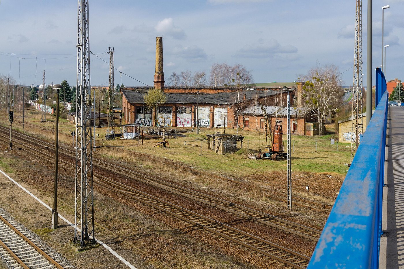 Torgau Bahnhof ehem Lokschuppen