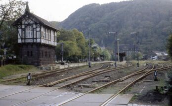 Thale Hauptbahnhof Einfahrt