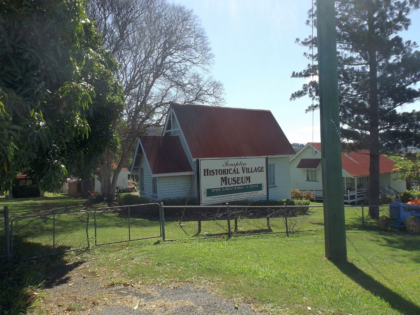 Building at the Templin Historical Village at Templin, Queensland
