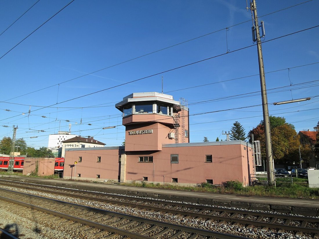 Bahnhof Traunstein Stellwerk