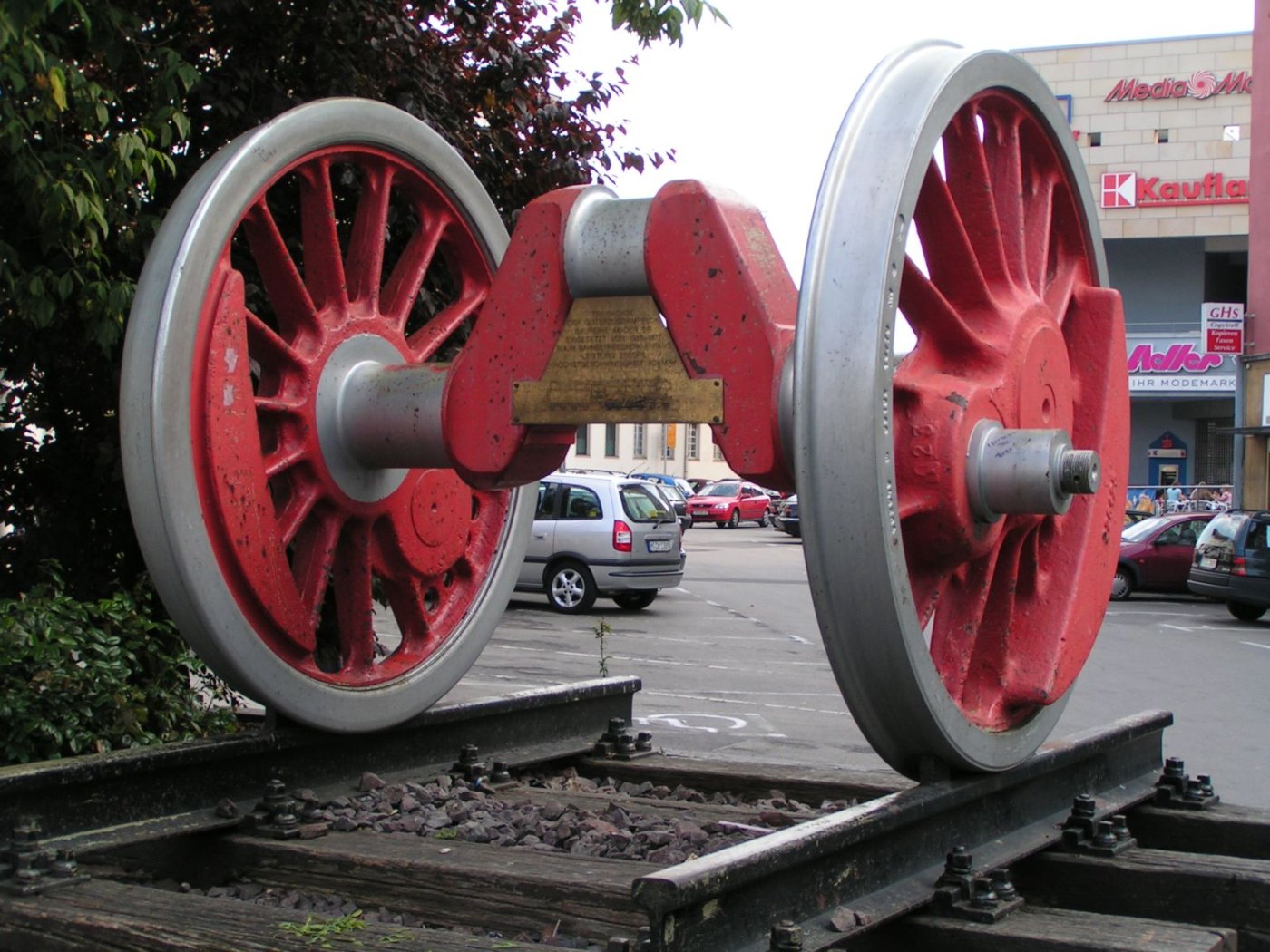 Trier Bahnhof Triebachse Baureihe 44