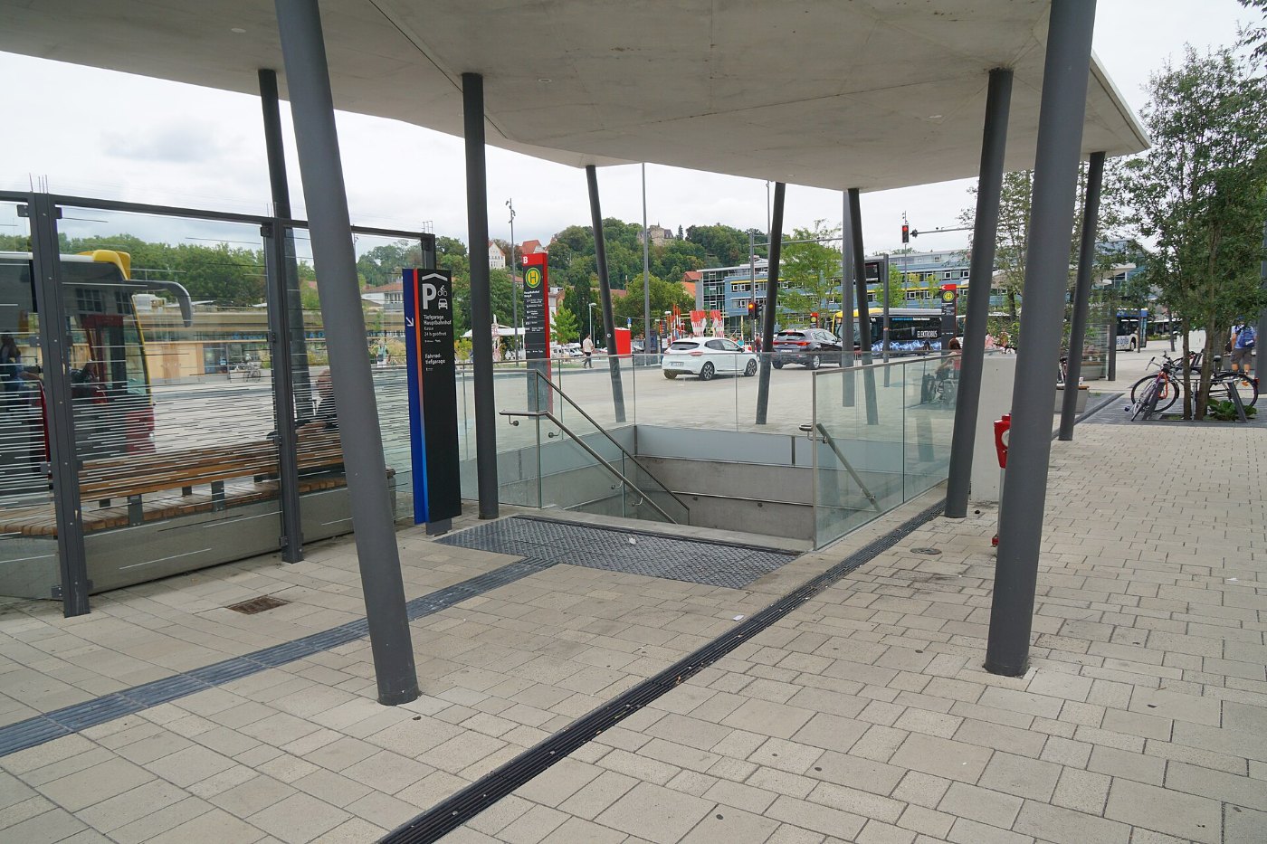 Tiefgarage am Bahnhof Tübingen 01