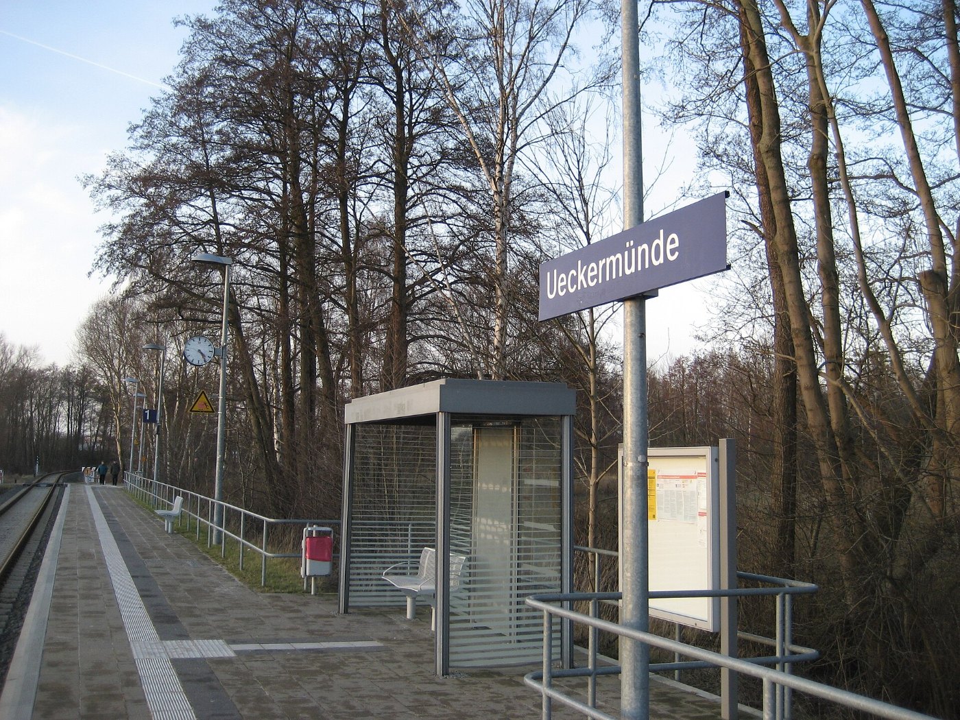 Ueckermünde Bahnhof Haltepunkt Ueckermünde IMG 0721