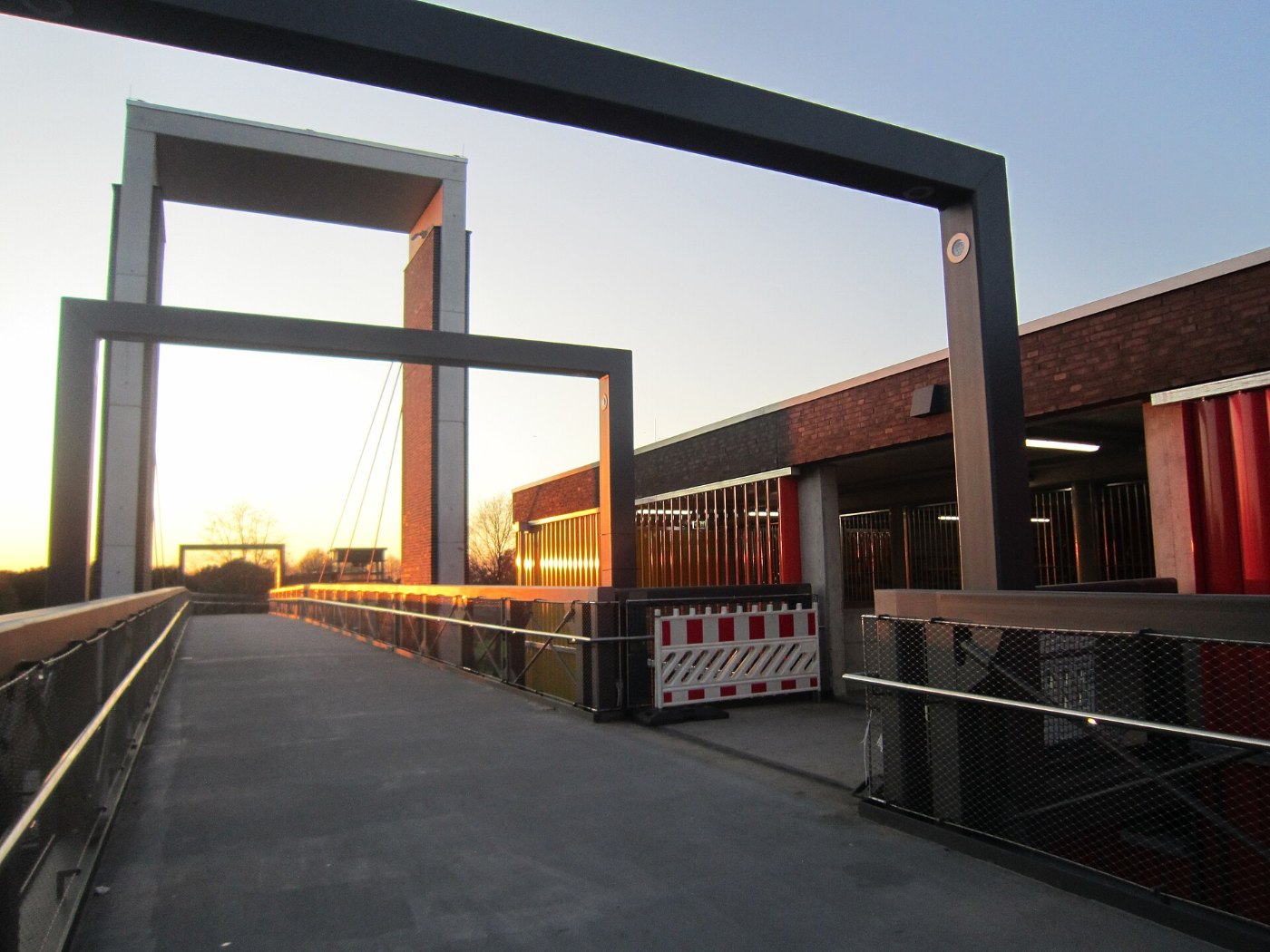 Vechta Bahnhofsbrücke Mobilitätsstation 2