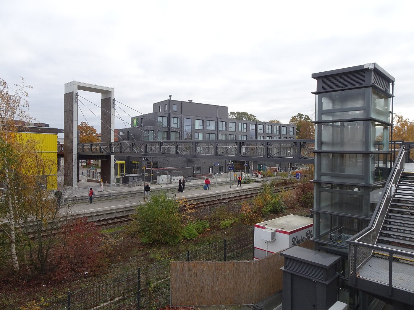Fußgängerbrücke Bahnhof Vechta