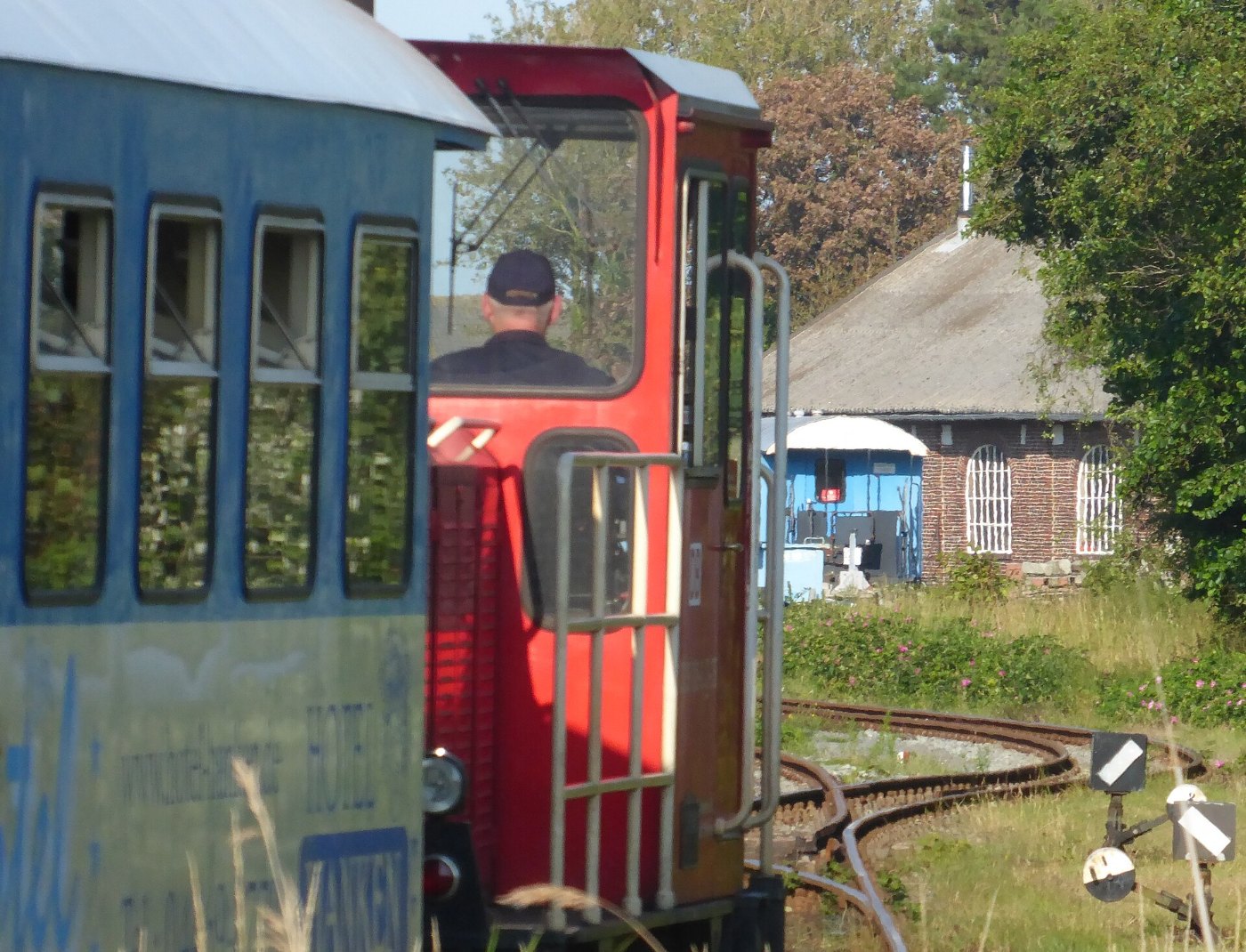 Bahnidylle auf Wangerooge (Inselbahn)