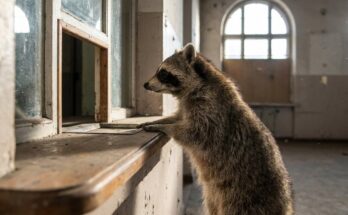 Waschbär am alten Fahrkartenschalter – Poetry Slam Anmeldung