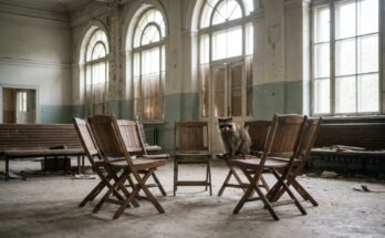Waschbär im Stuhlkreis eines leeren Wartesaals – ist ein Slam-Workshop sinnlos oder nur zu früh?