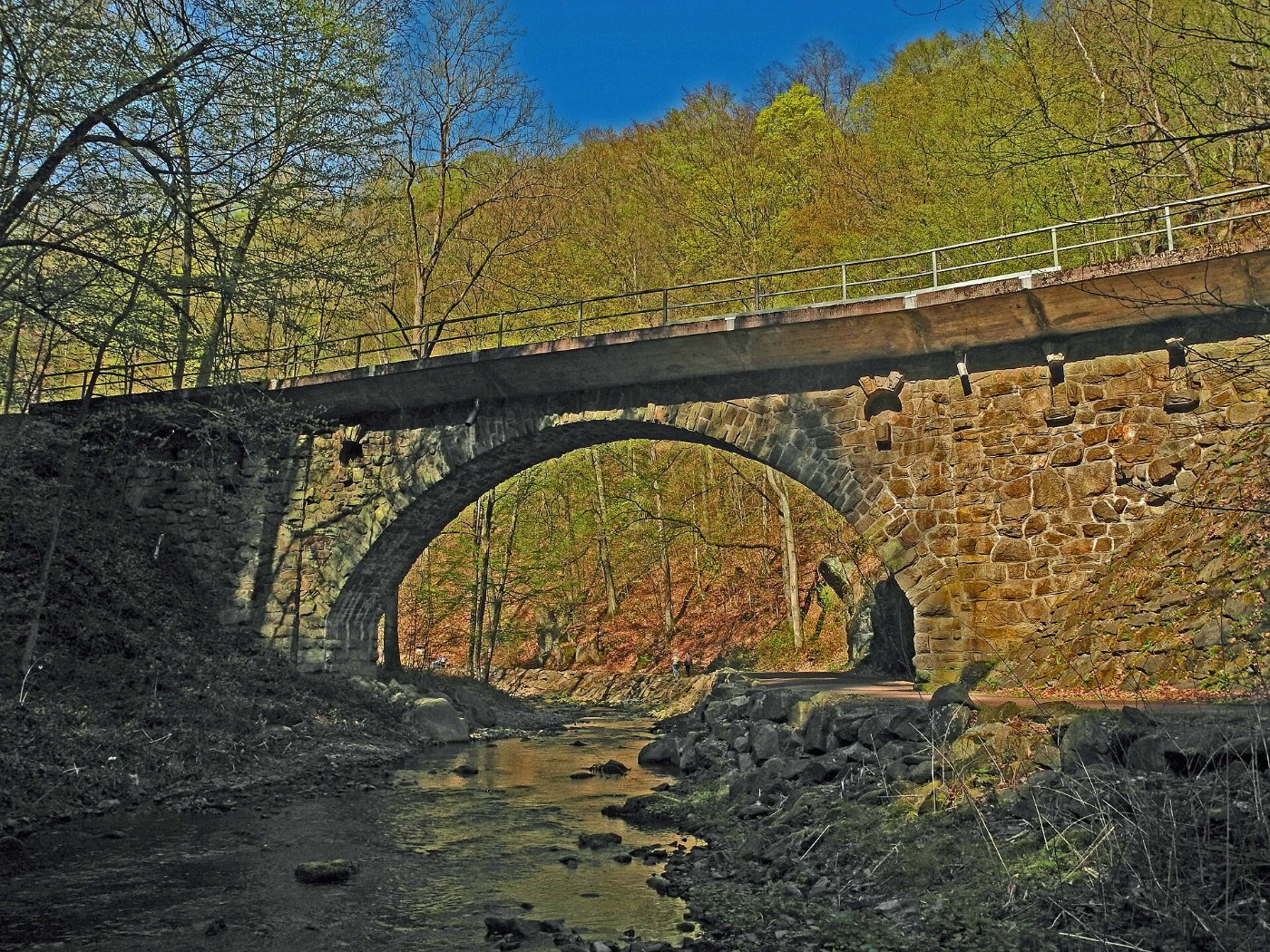 Weißeritztalbahn km02,9 Brücke 4