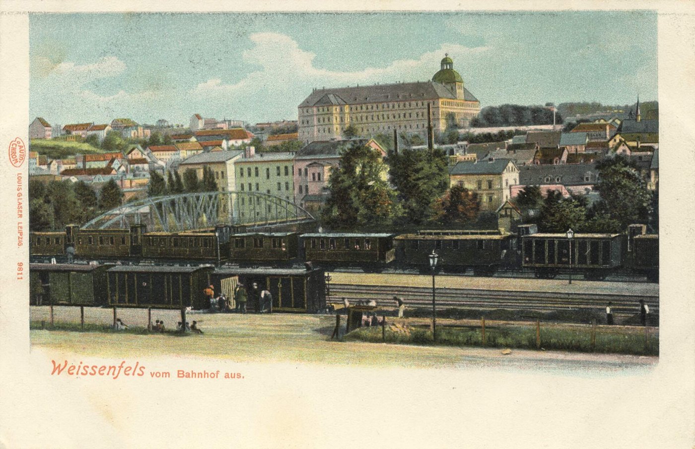 Weißenfels (Saale), Sachsen Anhalt Bahnhof (Zeno Ansichtskarten)