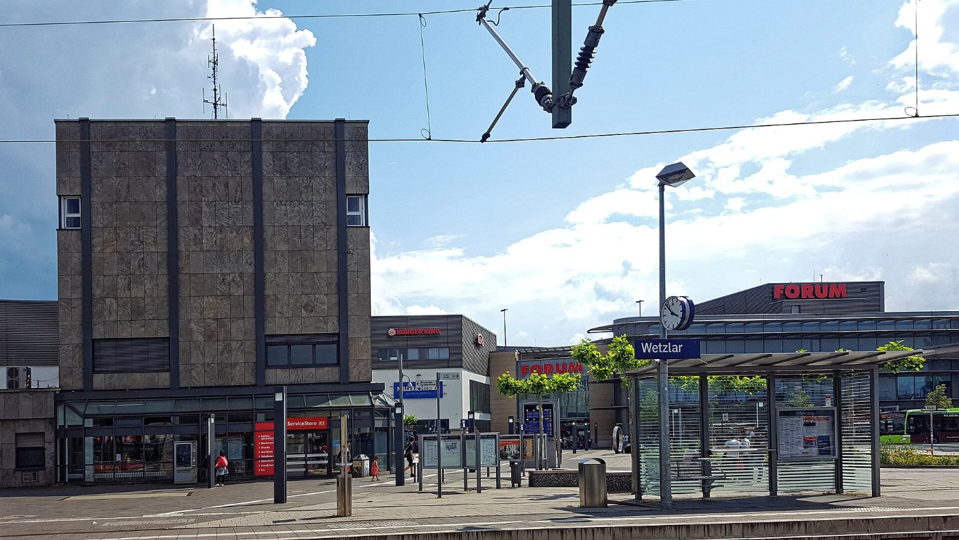 Bahnhof in Wetzlar