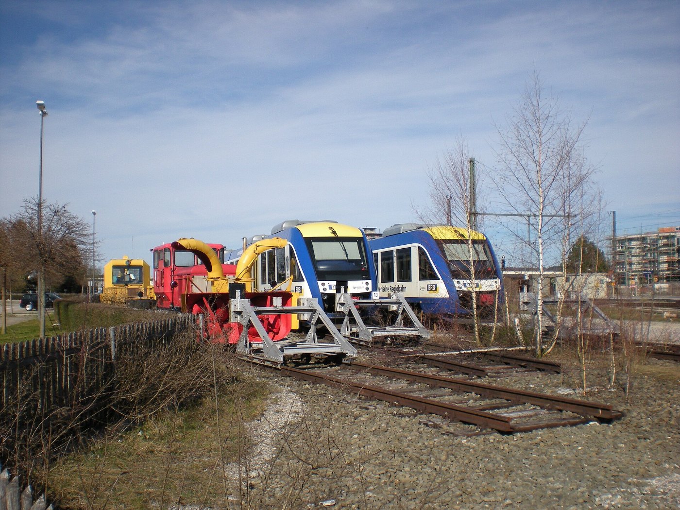 Bahnhof Weilheim Stumpfgleise