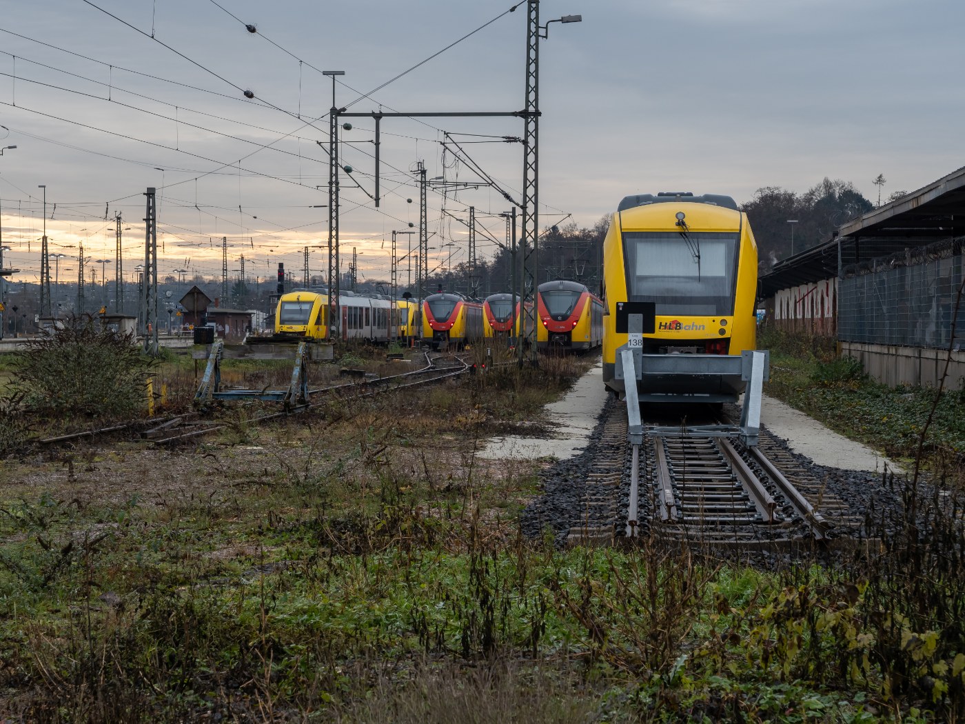 Bahnhofshalle in Wiesbaden