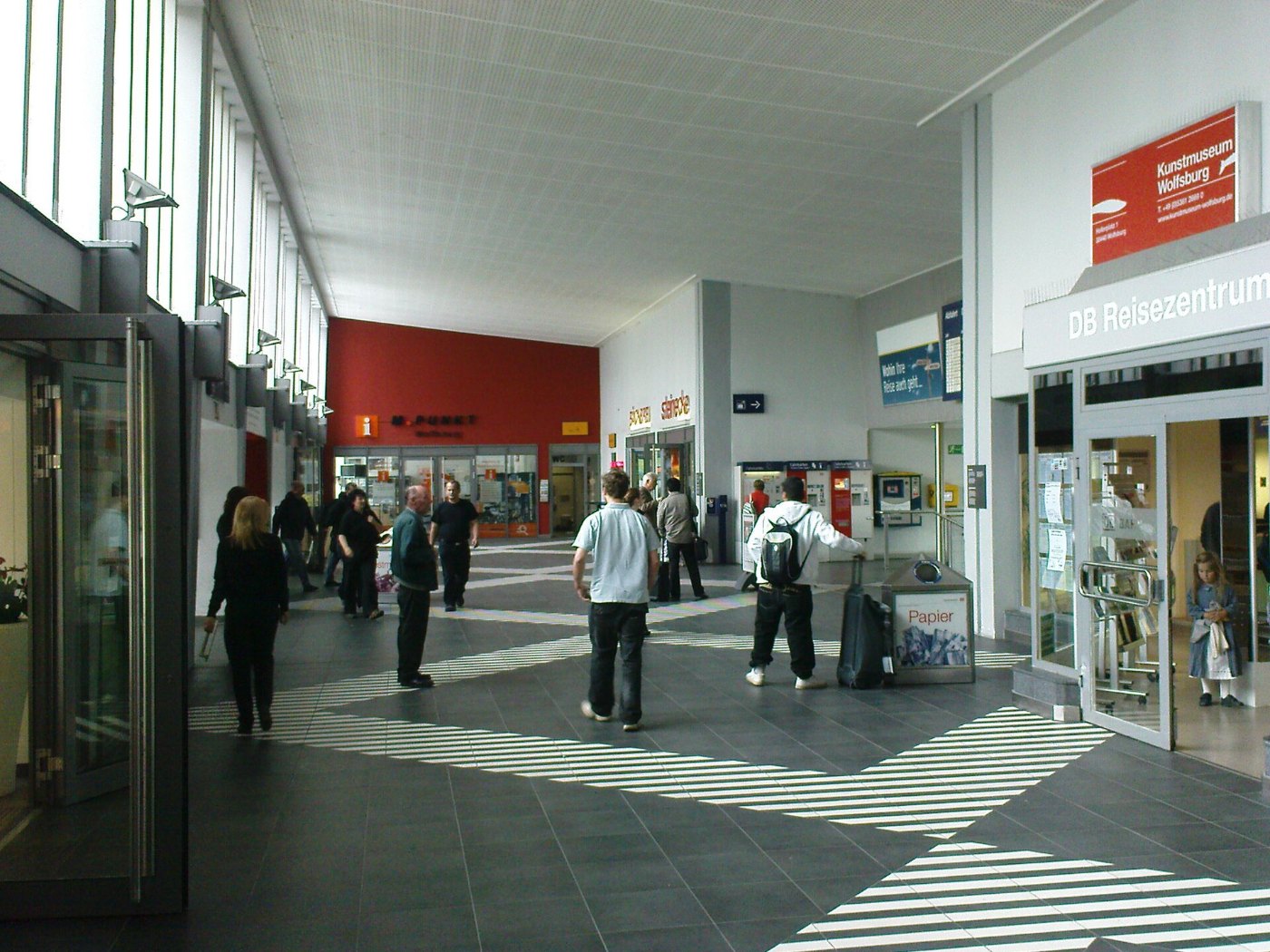 Wolfsburg Hbf Innen