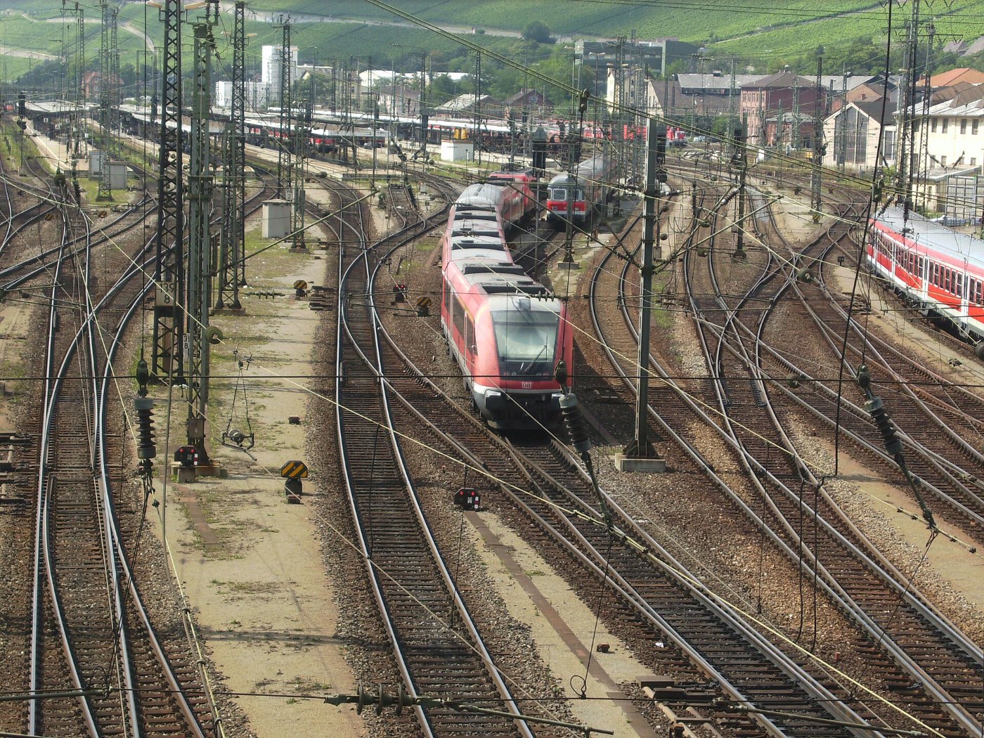 Würzburg Hauptbahnhof Modus Wagen 0528