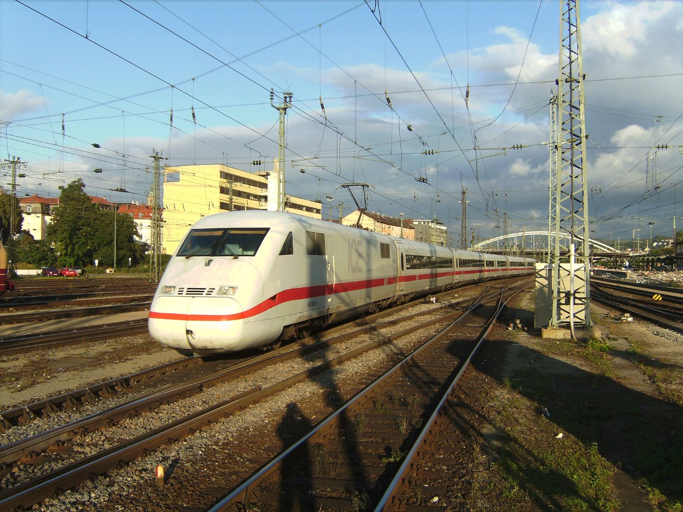 Würzburg Hauptbahnhof ICE 0966
