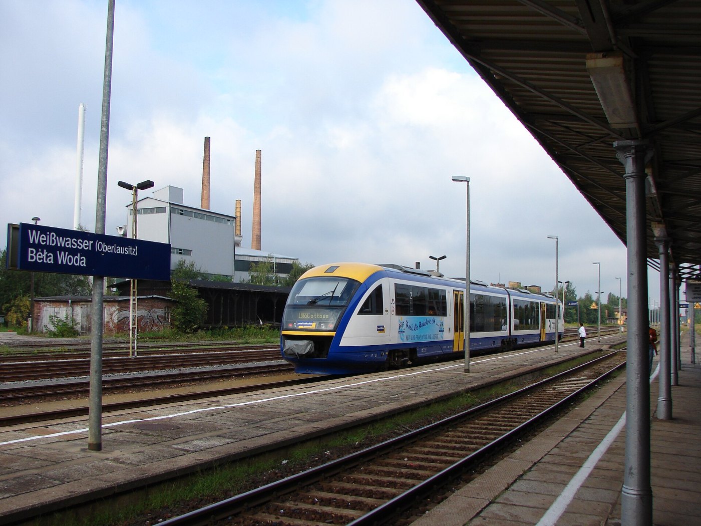 Connex Bahnhof Weißwasser