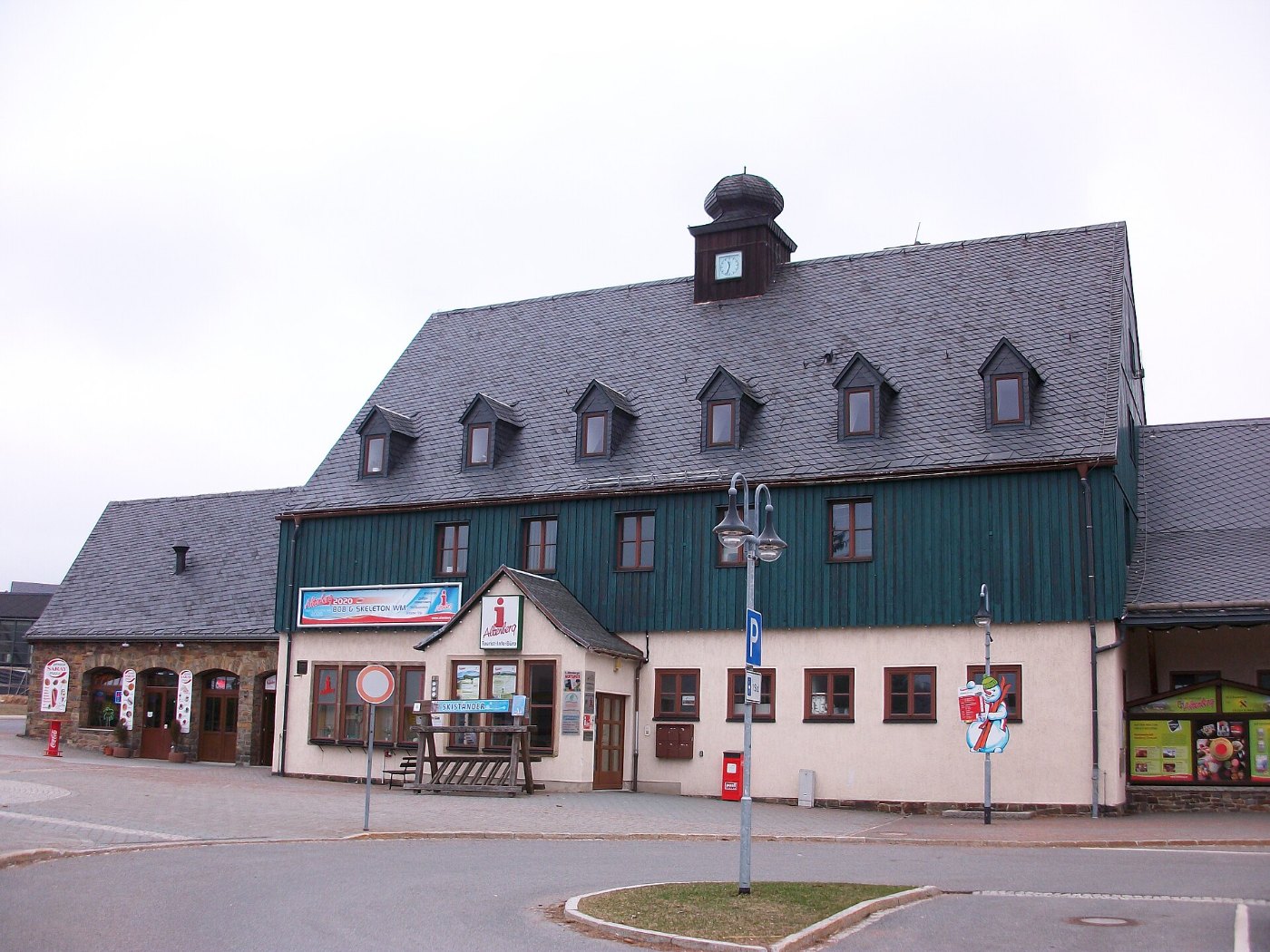Bahnhof Kurort Altenberg, Empfangsgebäude (Straßenseite) (2)