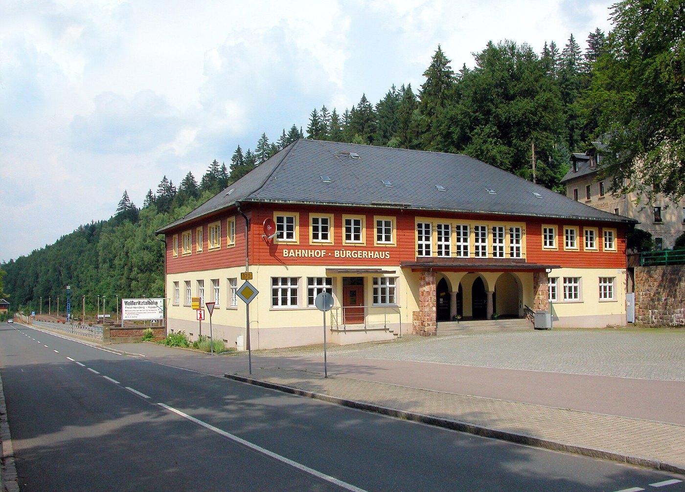 DR Bahnhof Kipsdorf (Altenberg)