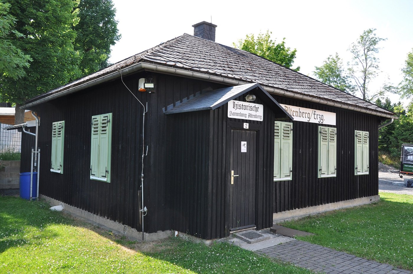 RD Bahnhof Kurort Altenberg, Schmalspur Empfangsgebäude