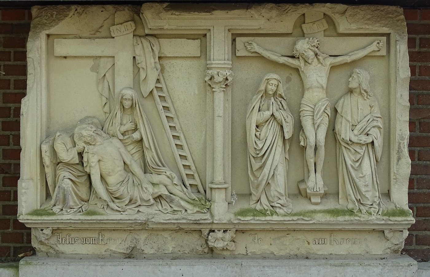 Xanten Stations of the cross 12 and 13