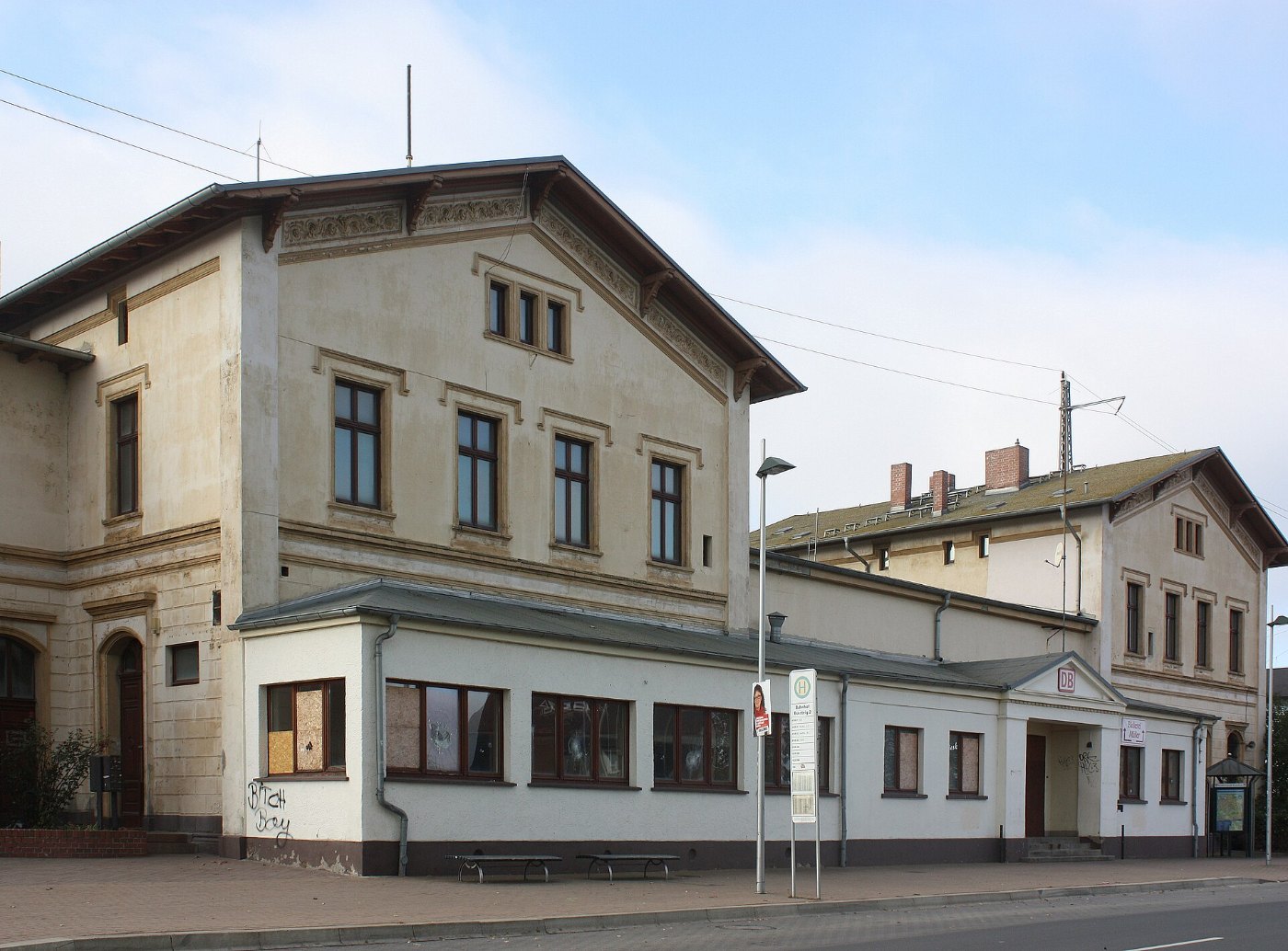 Lutherstadt Eisleben, the railway station