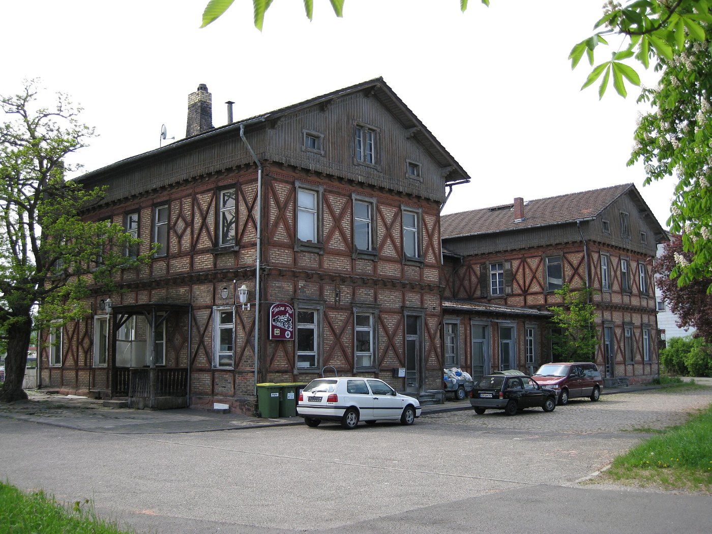 Alter Bahnhof Germersheim Deutschland