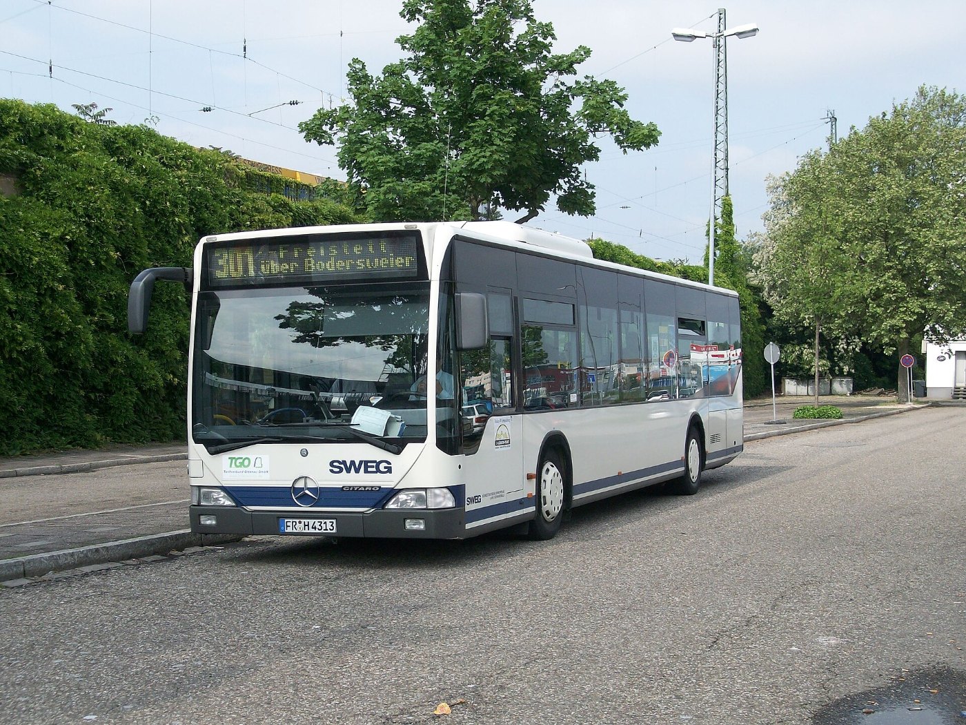 SWEG Kehl Bahnhof Mercedes Benz Citaro