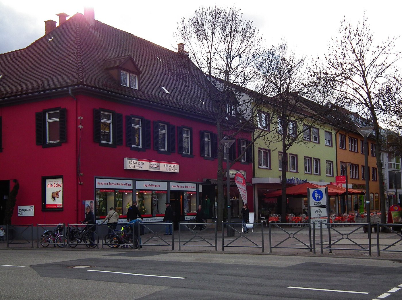 Fußgängerzone Kehl Richtung Bahnhof 2013