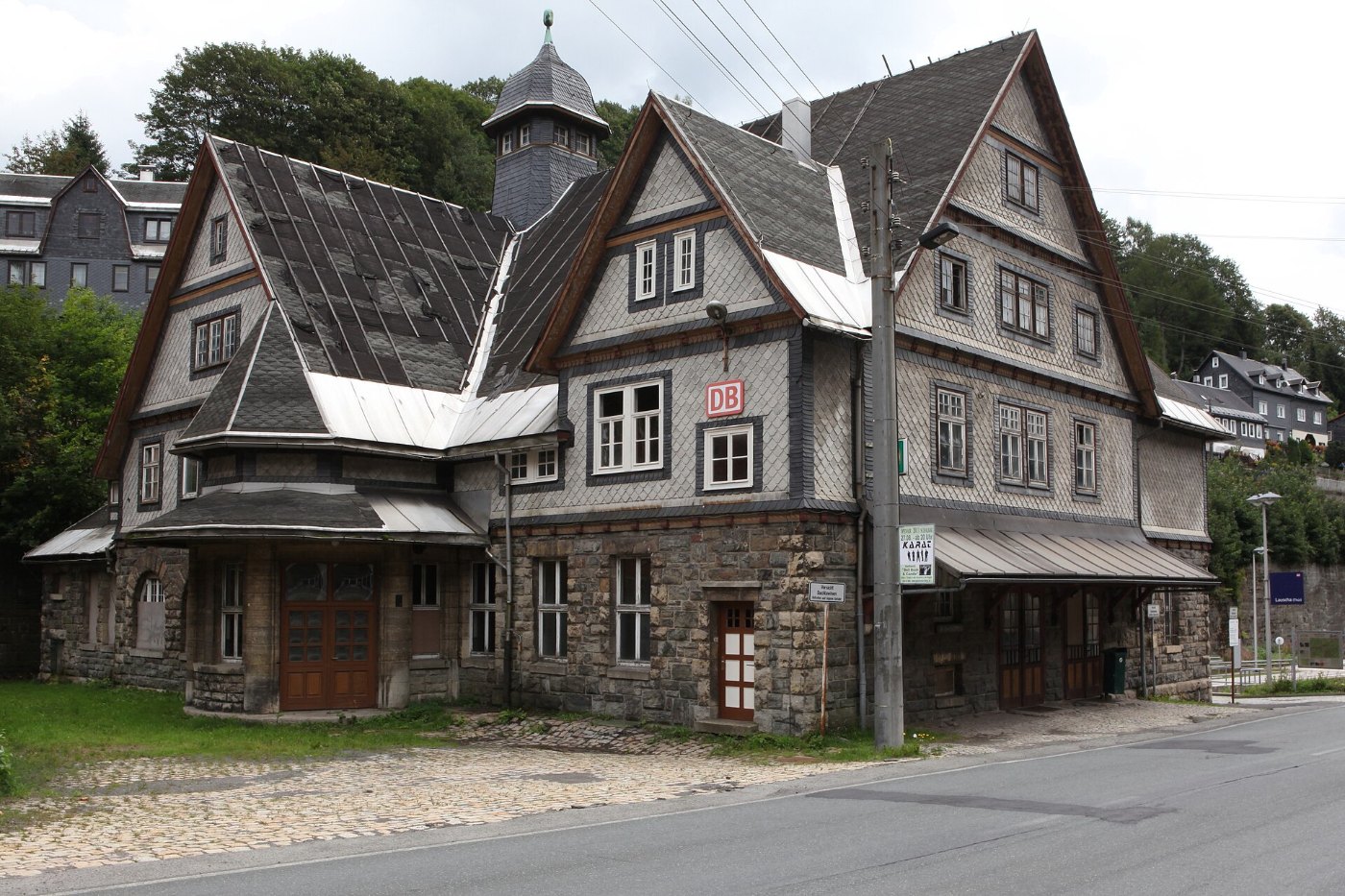 Lauscha Bahnhof 1