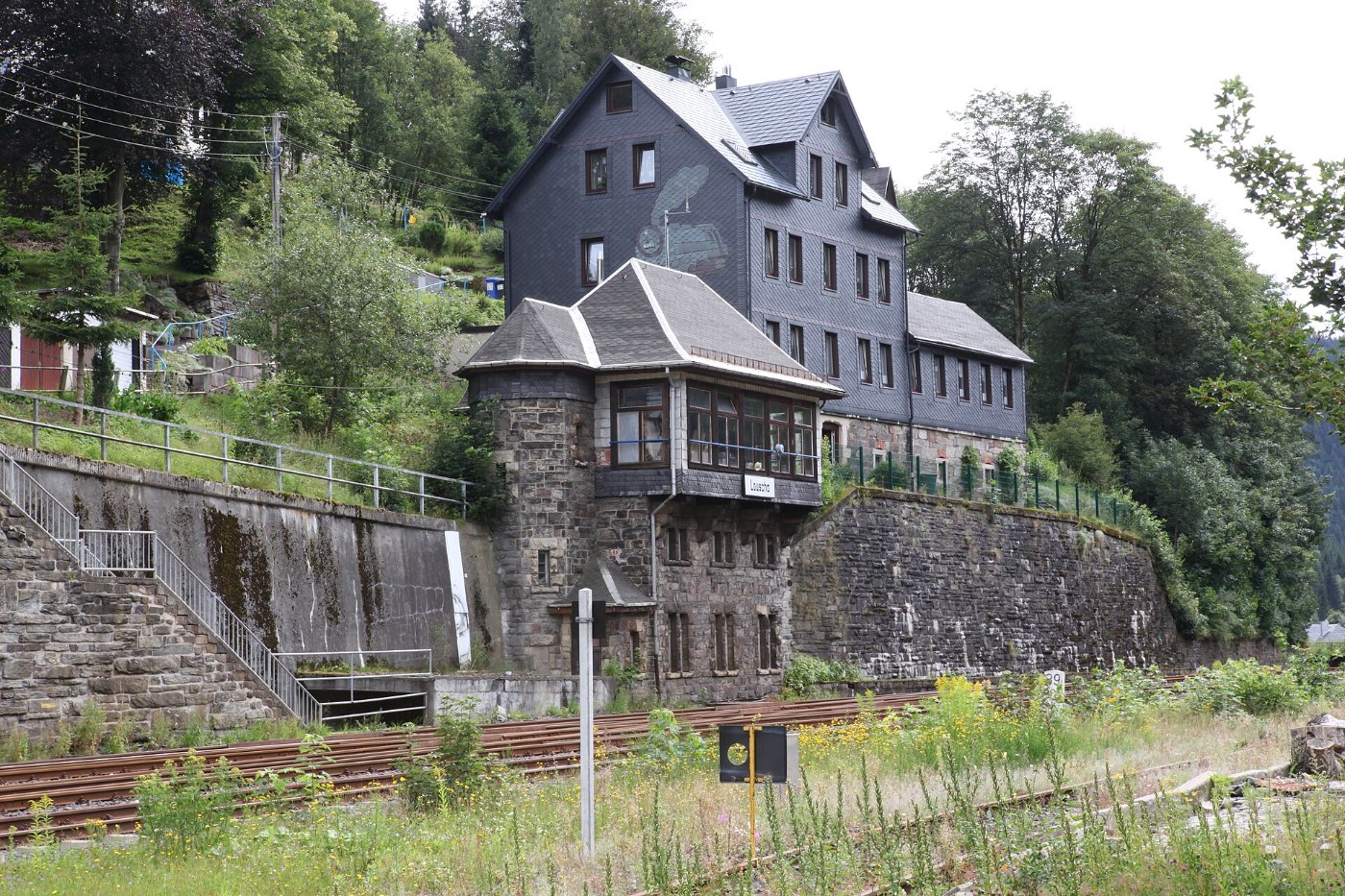 Lauscha Bahnhof 4