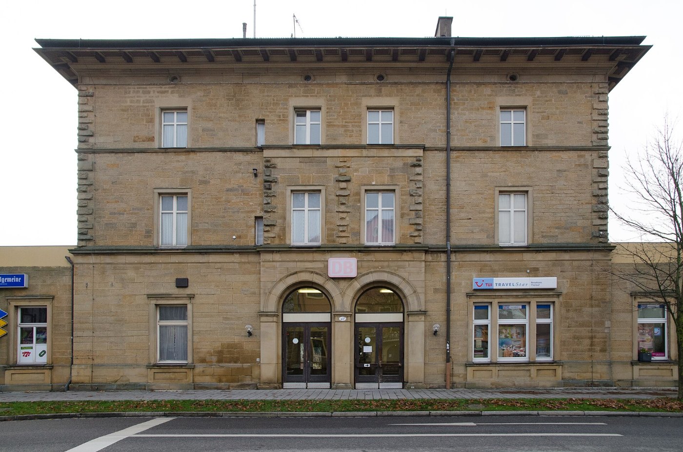 Rothenburg ob der Tauber, Bahnhof 002