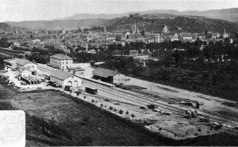 Bahnhof Schwaebisch Gmuend 1865