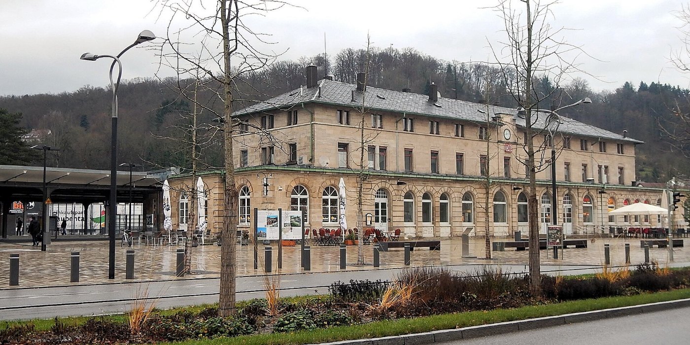 Bahnhof in Schwäbisch Gmünd panoramio