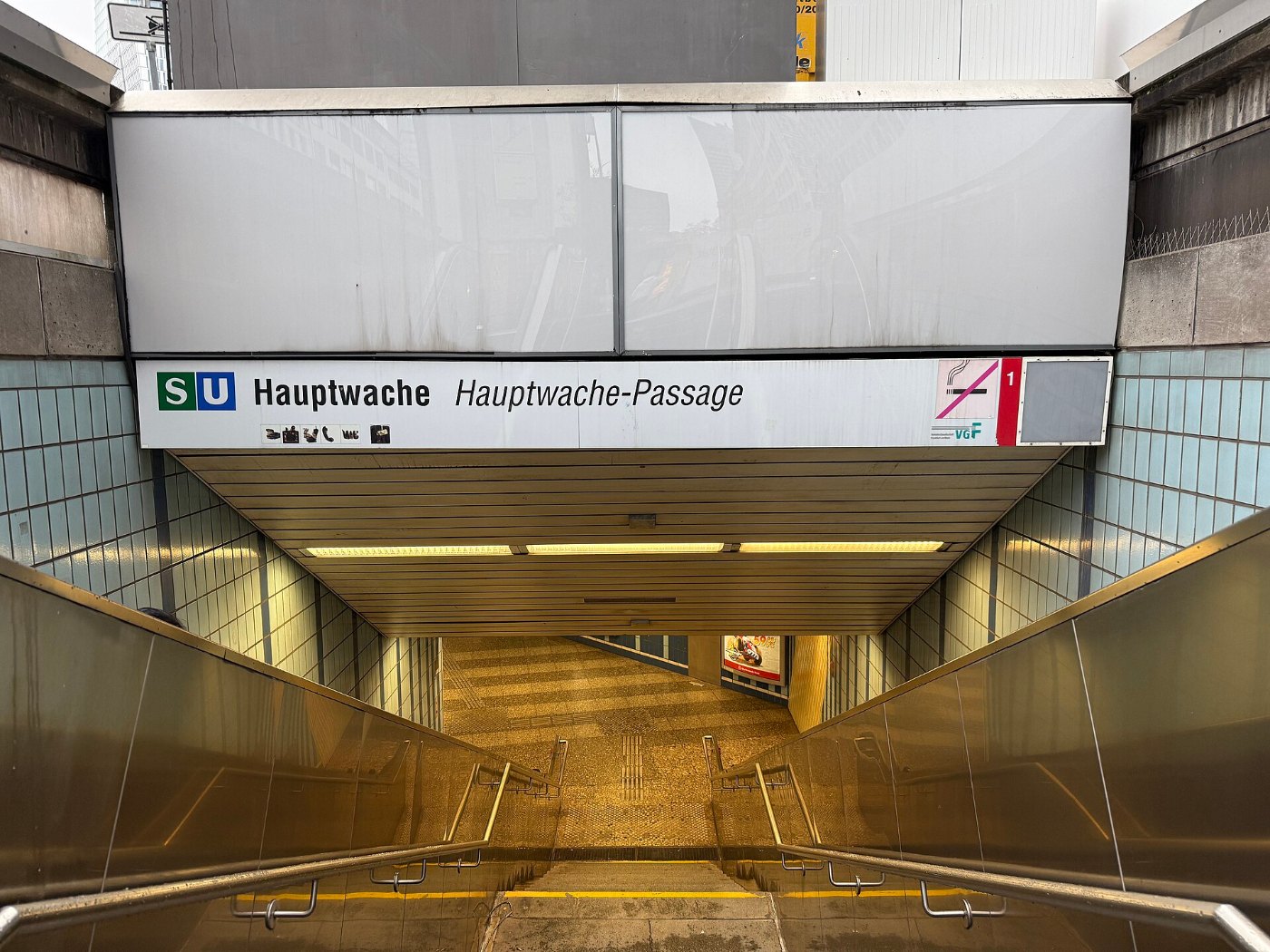 Accès Gare Hauptwache S Bahn An Der Hauptwache Francfort sur le Main (DE