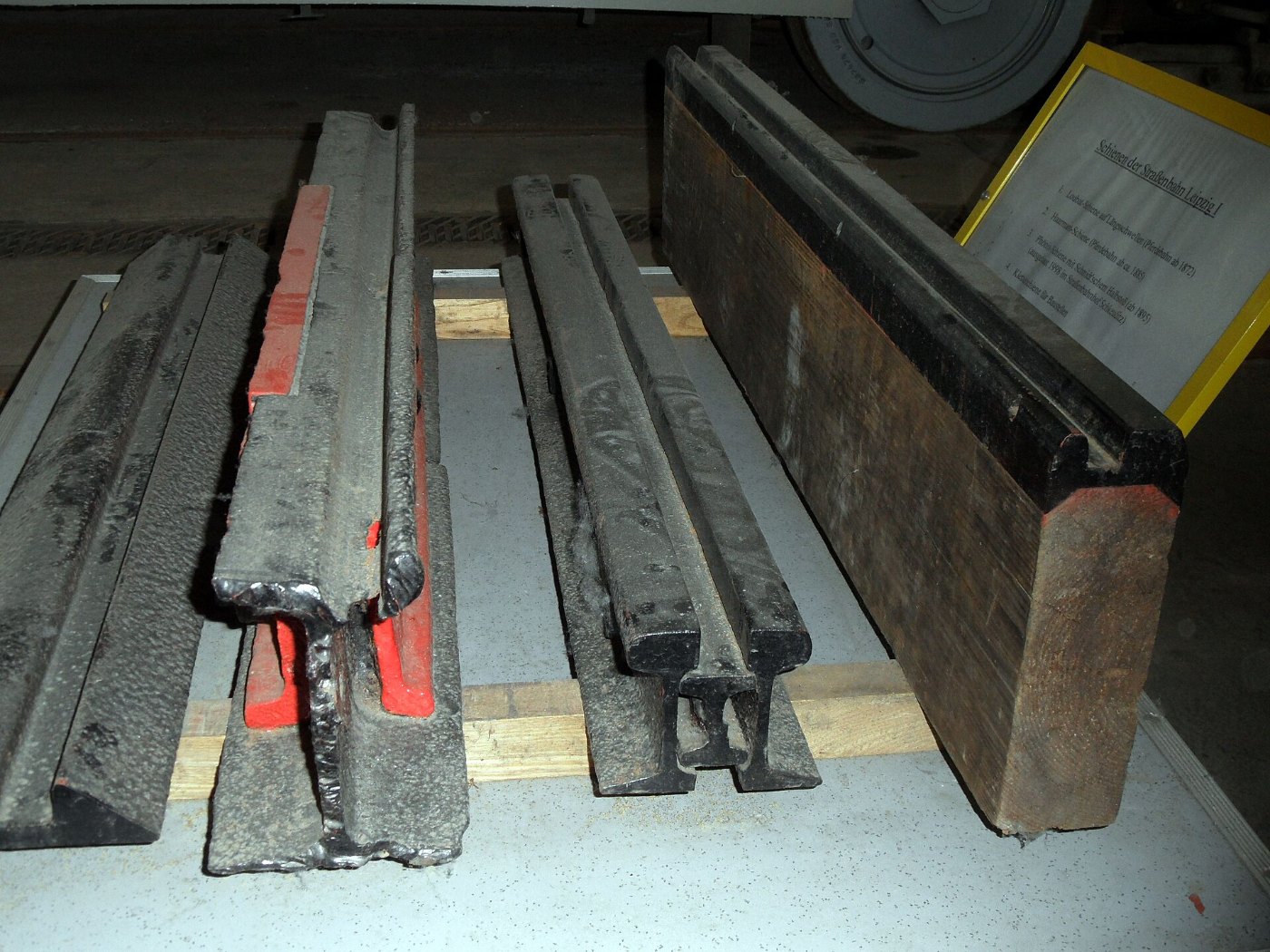 Schienenformen der Straßenbahn Leipzig