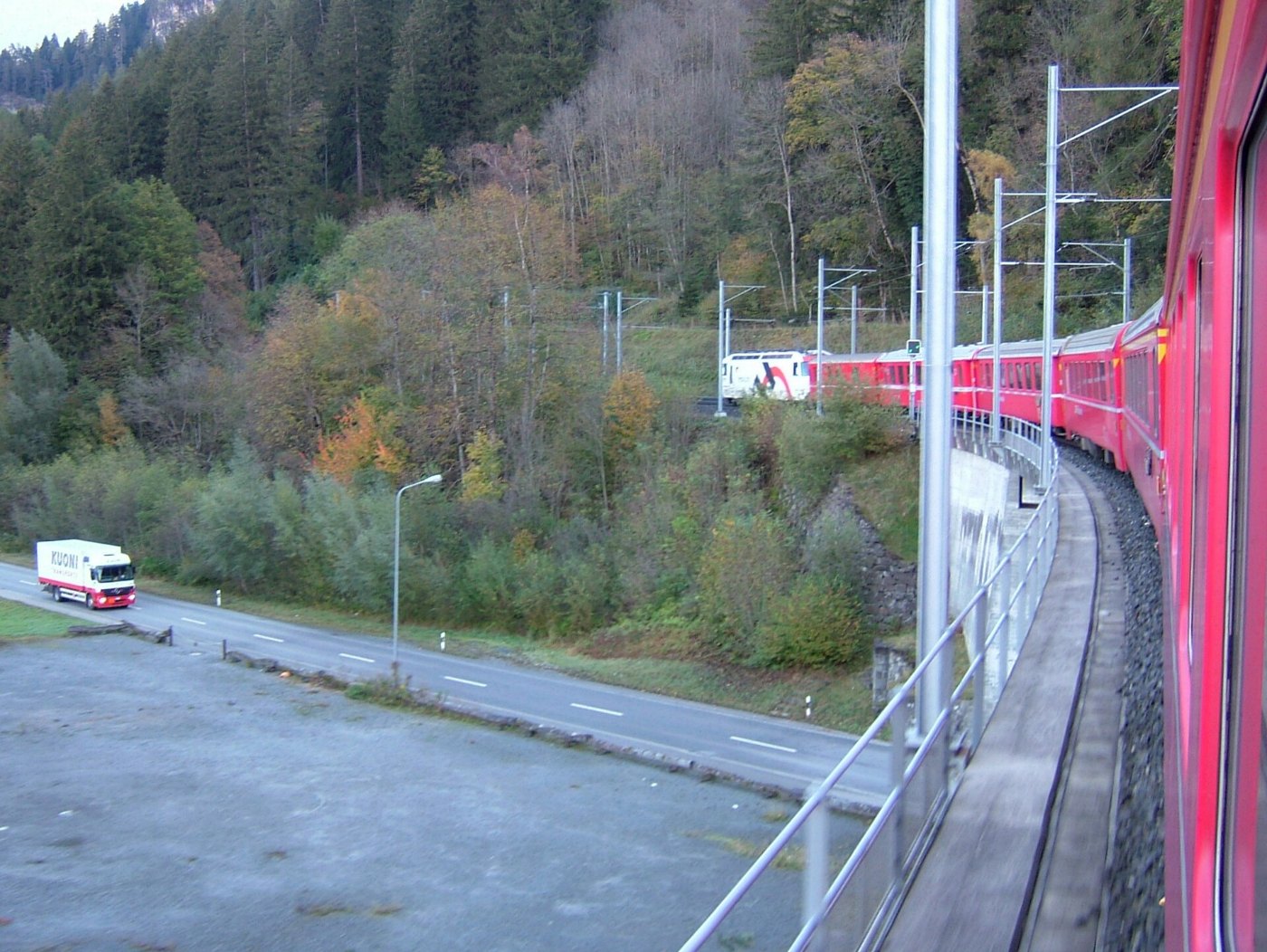 2007 10 Albulabahn 01 Thusis Tiefencastel 02